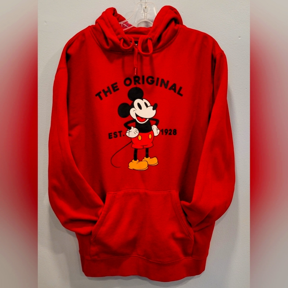 Disney / Vans Collab Mickey Mouse Sweatshirt Hoodie, Size Medium